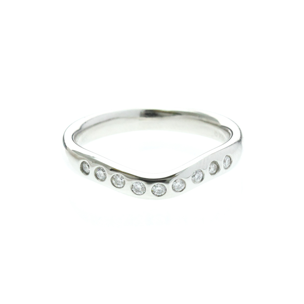 TIFFANY Authentic Silver Diamond Ring